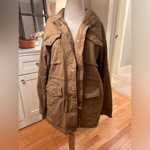 Old Navy Tan Utility Jacket